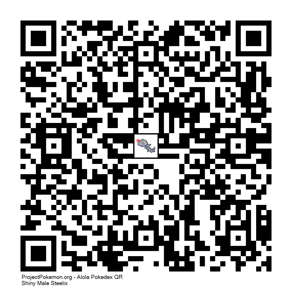 Cdigo QR de Steelix variocolor